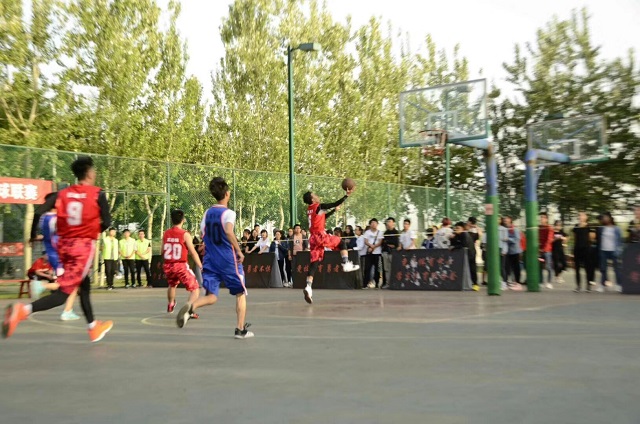 【完满班级】勇往争先 体味人生——食品与环境学院园林1704、1705班级举办篮球赛