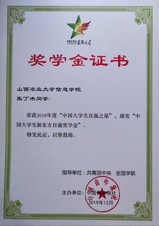 闪光的信院第252期:一个奔跑在志愿之路上光芒万丈的少年