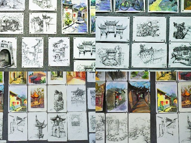 艺术传媒学院2020级视觉传达设计、数字媒体艺术、动画专业写生实践教学活动圆满成功