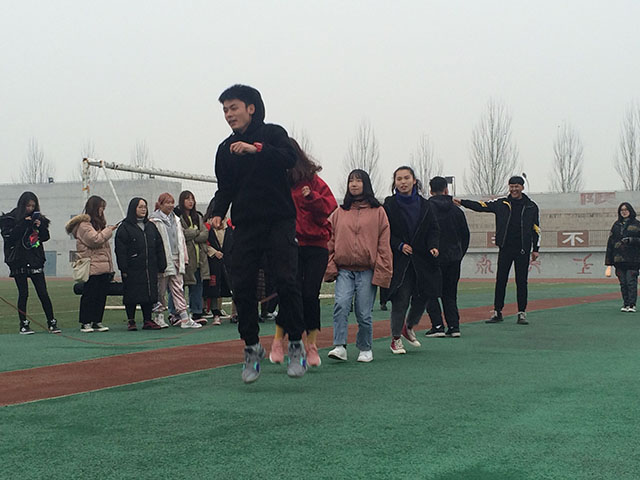 【完满班级】绳索飞扬 舞动青春——艺术传媒学院动画1801班竞技体育完满班级活动