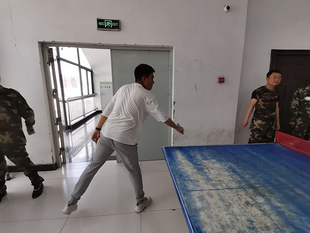 【完满班级】“乒乓有形 快乐无形”——网工2001班完满班级活动