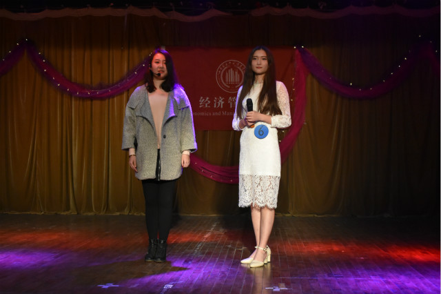 “名嘴荟萃,话茧成蝶”经管系第四届主持人大赛