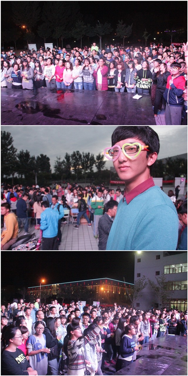 远景学院荧光夜跑圆满落幕