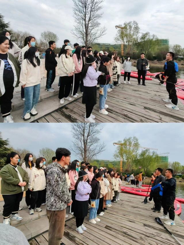 【完满团支部】湖水解冻了 上船 我们去看看——经济与管理学院行管2202班完满团支部活动