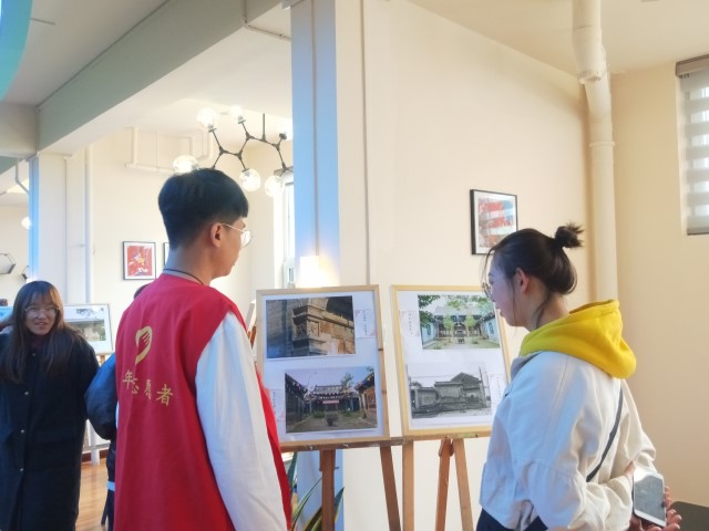 志愿角第15期:艺术传媒学院举办“光圈·年轮”太谷古建筑摄影展