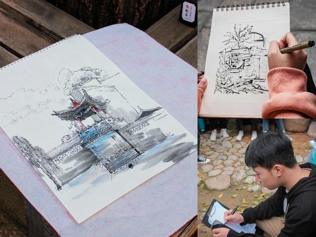 艺术传媒学院2020级视觉传达设计、数字媒体艺术、动画专业写生实践教学活动圆满成功