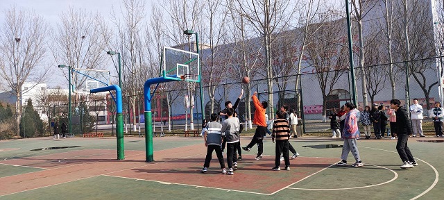 【完满班级】“阳光篮球”对抗赛——大数据学院信息工程学院数据2101班完满班级活动