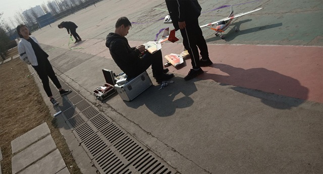 【社团快讯】航模试飞