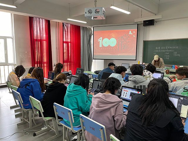 【完满班级】让青春为祖国绽放 庆祝建党一百周年——艺术传媒学院产品设计1801班举办“以史筑魂 共学党史”党史宣讲完满班级活动