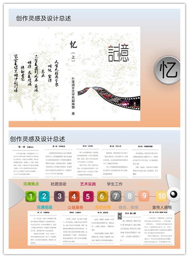 无数光芒汇聚记忆碎片——《忆》——外语系开展《忆》书发布会
