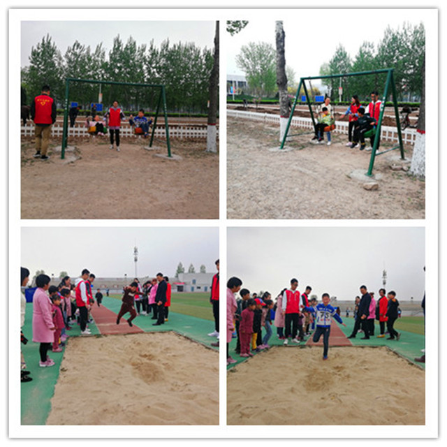 踏青之旅中 推普进行时——付井联合小学师生以及家长参观我校