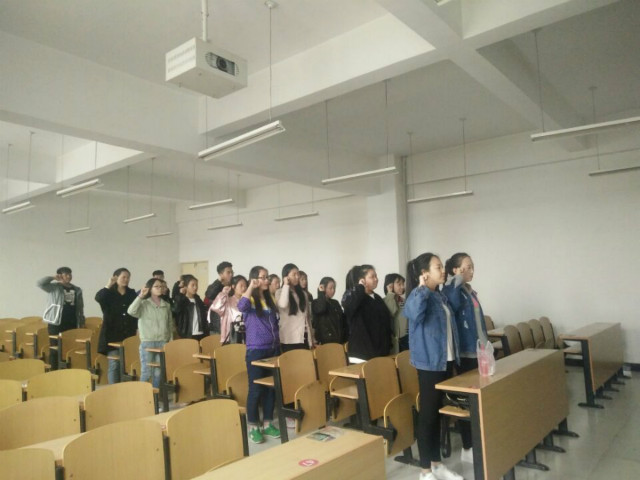 经济管理系各基层团支部举办五四主题团日活动