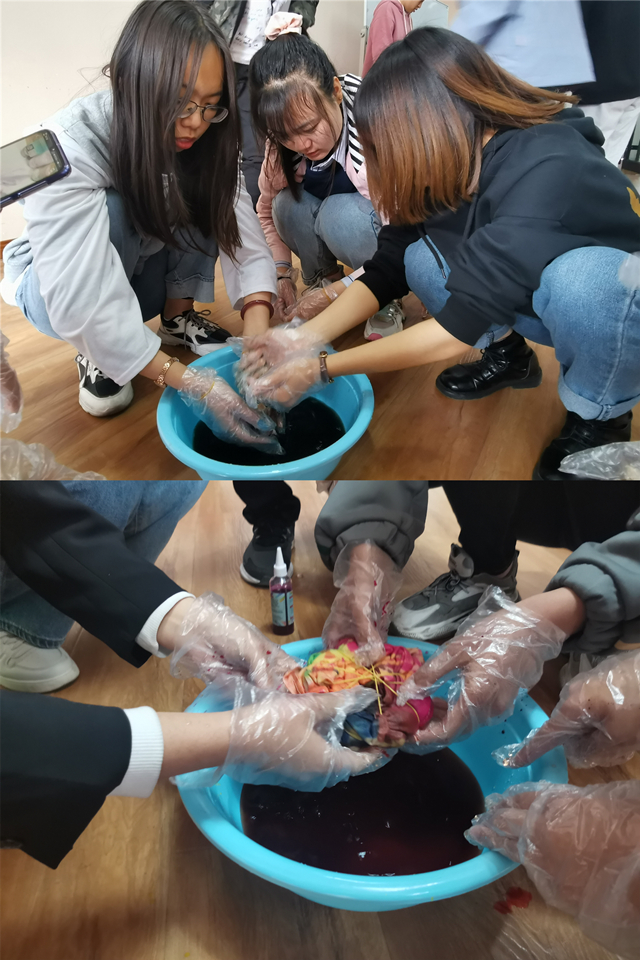 【完满班级】遇见扎染 沉淀时光之美——淬炼商学院会计1906班完满班级活动