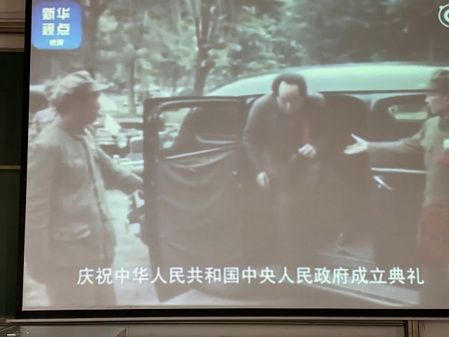 【完满班级】诗情画意情颂祖国——园艺1701班开国大典纪录片观影活动