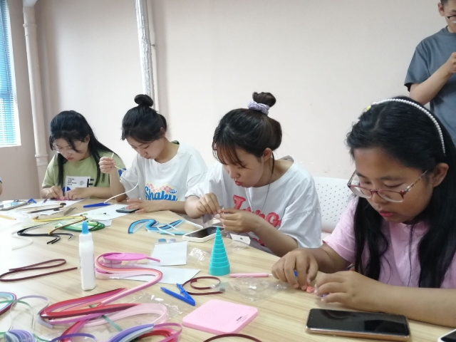 品味衍纸艺术 感受手工魅力——【灵动无边】FUN•课补习所之技能进阶第15期“衍纸缤纷创意衍纸制作”