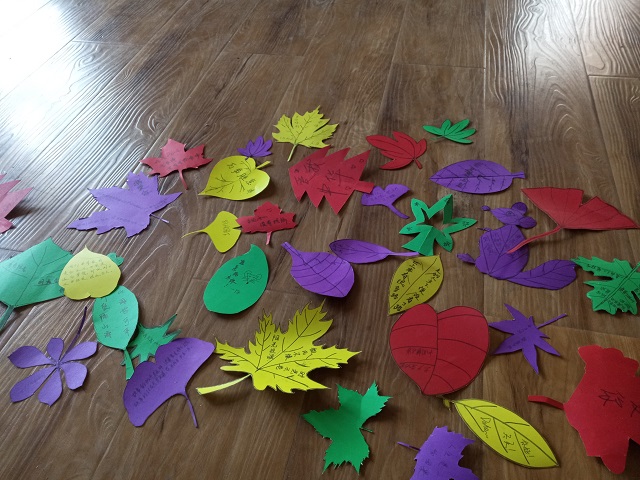 【完满班级】叶叶有香 脉脉传情——信工系计科1701班开展“自制叶脉传情”完满班级活动