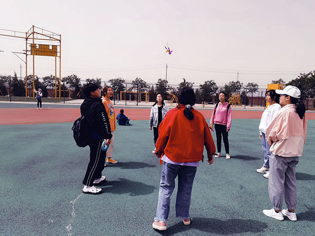 【完满班级】在体育运动中学习女排精神——食品与环境学院园林2001班完满班级活动