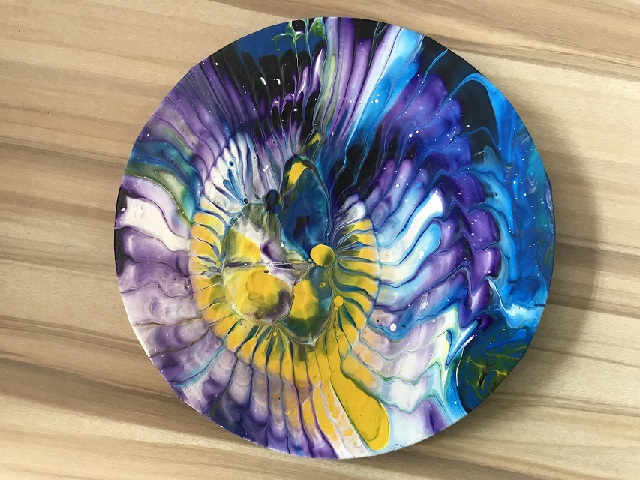 体验流体画艺术 让创意在三达落地