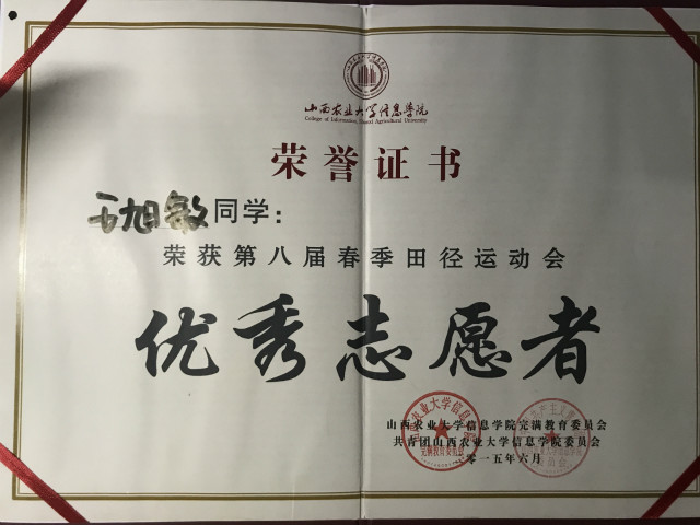 【志愿之星·王旭敏】脚踏实地  志愿青春