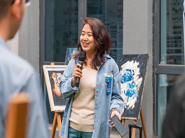 挥展风采 泼墨育英——艺术传媒学院作品展