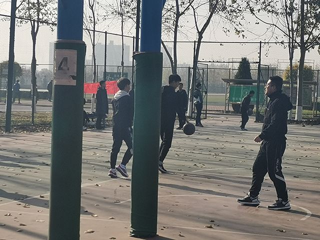 【完满班级】魅力金秋 激情篮球——食品与环境学院园林1801班完满班级活动