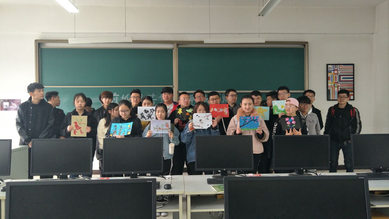 【完满班级】剪纸留芳华——动画1601班完满班级活动