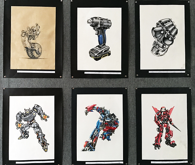 【完满班级】以梦为马 驿路风华——艺术传媒系2014级视觉、产品、服装专业举办流光“艺”彩手绘活动