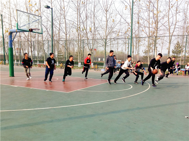 【完满班级】“聚班力 促情谊”篮球联谊赛——软件工程1803班1804班篮球联谊完满班级活动