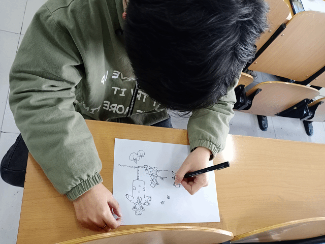 【完满班级】笔下生花 绘出想法——食品与环境学院园林2004班完满班级活动