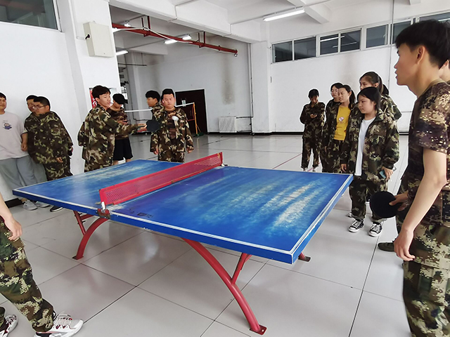 【完满班级】“乒乓有形 快乐无形”——网工2001班完满班级活动