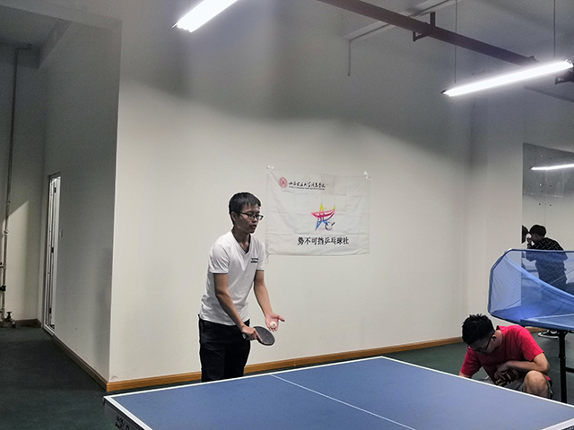 【缤纷百团】用球拍创造成绩 让旋转进行到底——第八届 “一球定情”乒乓之夜
