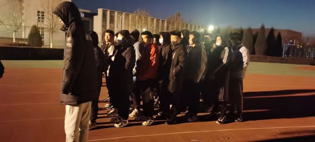 【完满班级】快乐晨跑——电气2001班完满班级活动