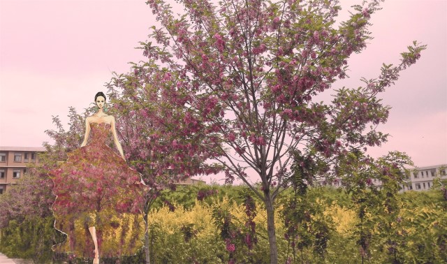 美景的记忆 你我设计——大数据学院、信息工程学院举办第三届“小环境·大变身”AI矢量图形设计展