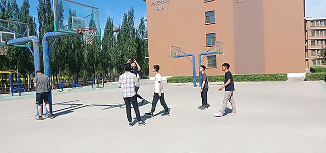 【完满班级】篮球火 燃青春——食品与环境学院园林1801班完满班级活动