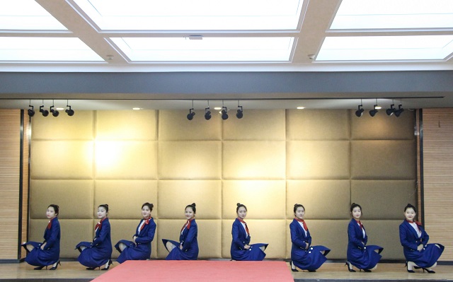 2019-2020学年校院两级礼仪服务队结业考核圆满结束