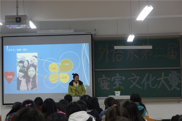 外语系开展第二届寝室文化大赛