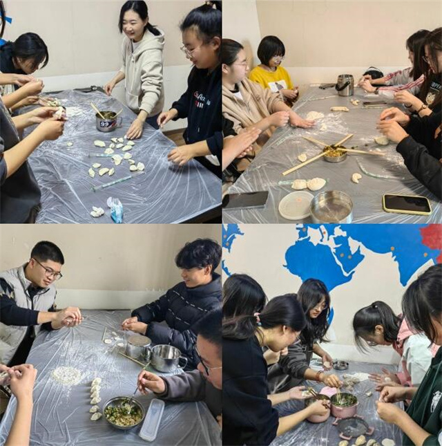 【完满班级】转“饺”遇到爱——淬炼·国际商学院资产2202班完满班级活动