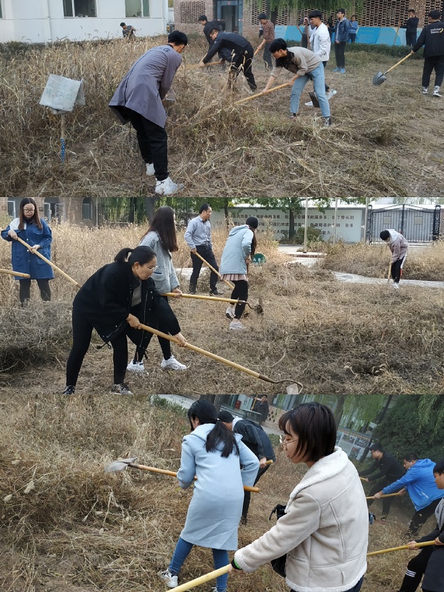 【辅导员说完满】 深秋 右岸剪影 双手筑就美好的家园——远景学院16级辅导员说完满