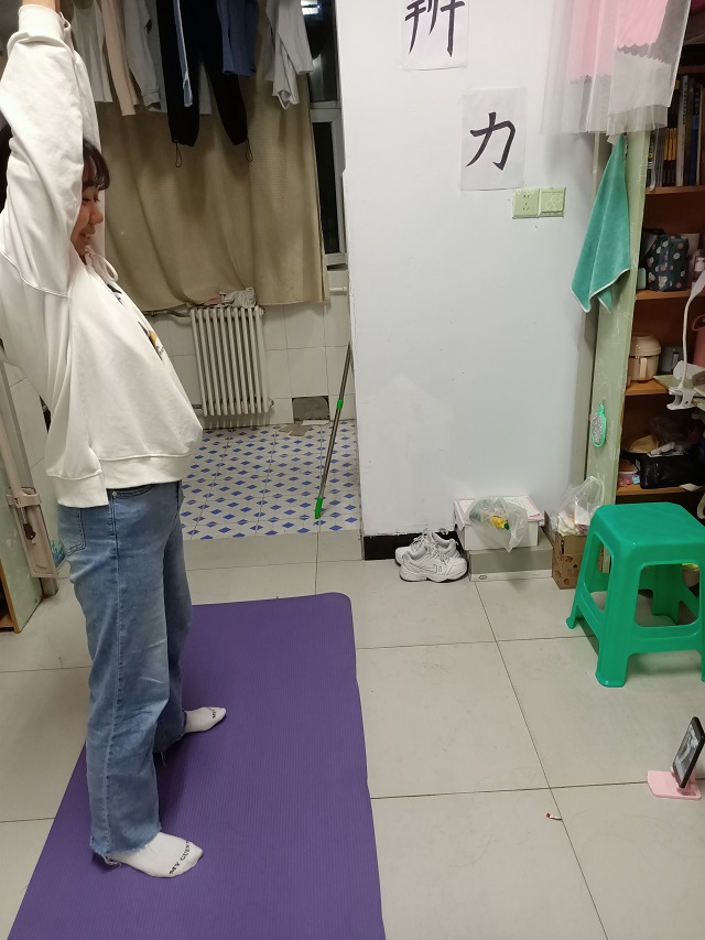自主训练 有序“战疫”——食品与环境学院运动队训练纪实