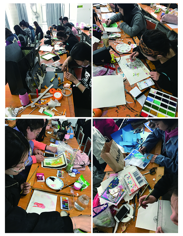 【完满班级】象牙塔里的风景——艺术传媒学院2014级视觉专业橱窗设计“专业+”主题完满活动