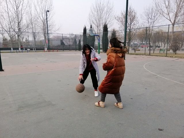 【完满班级】热血飞扬 激情青春——食品与环境学院土管1801班级篮球友谊赛