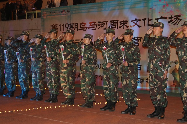 尽情释放绿色军营中的“有young”青春——记太行书院承办第119期乌马河周末文化广场