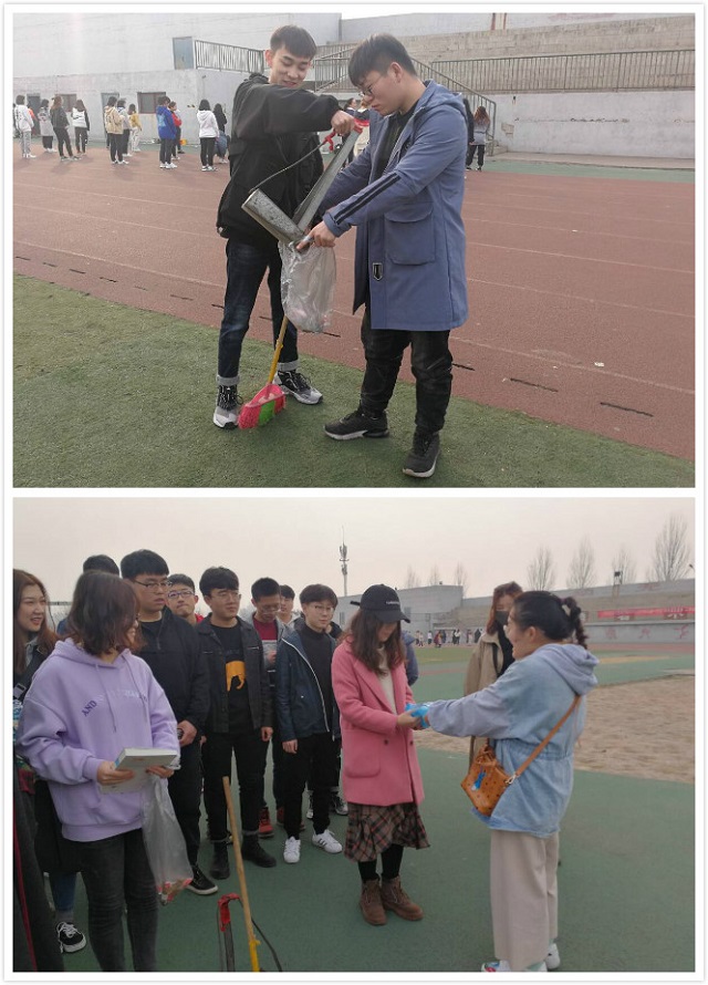 【完满班级】为绿色校园行个“方便”——艺术传媒学院动画1602班举办“垃圾清除计划”活动