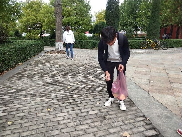 【完满班级】金秋拾金 守护最美校园——动画1701 扫清障碍共建未来完满班级活动