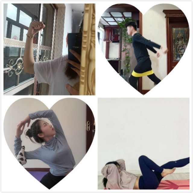 【完满班级】在家云健身 共同抗疫情——艺术传媒学院环设1702班完满班级活动