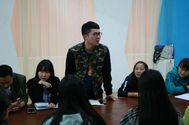 外语系与环科系的学生会经验交流分享会