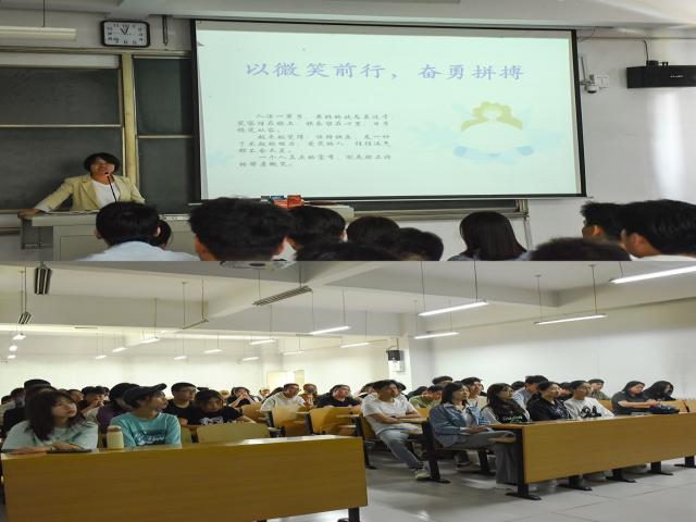 【辅导员说完满】以微笑前行 奋勇拼搏——食品与环境学院2022级辅导员说完满活动