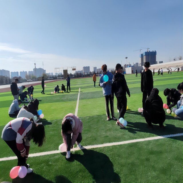 【完满团支部】挥毫运动狂热 展现体育风貌——大数据学院、信息工程学院网工2202完满团支部活动