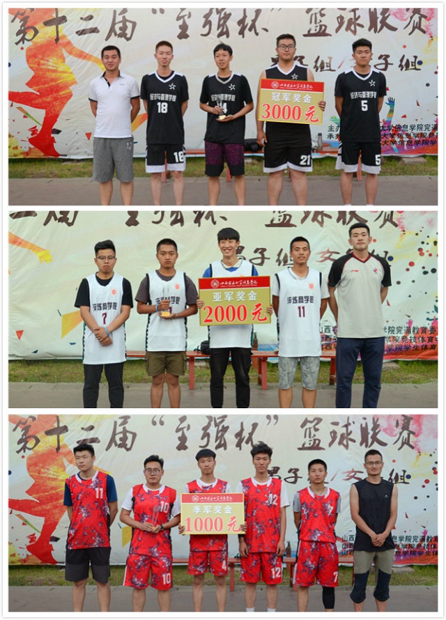 篮球联赛点燃信院学子运动热情——第十二届“至强杯”男女组篮球联赛