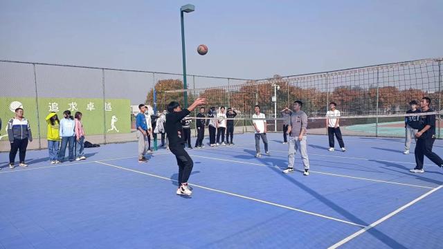 【完满班级】球来球往 运动你我——智能工程学院机制2101班完满班级活动